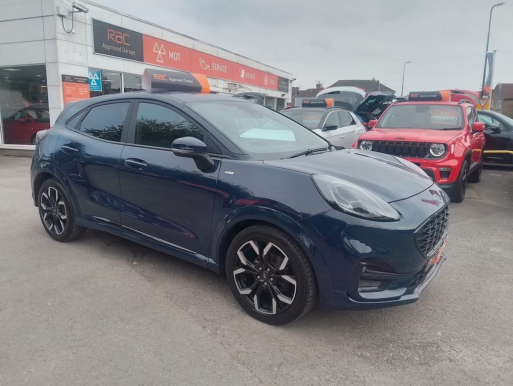 Ford Puma T Ecoboost Mhev St-line X Blue