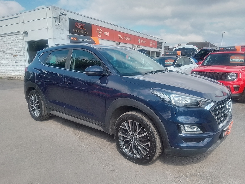 Hyundai Tucson Crdi Premium Blue #3