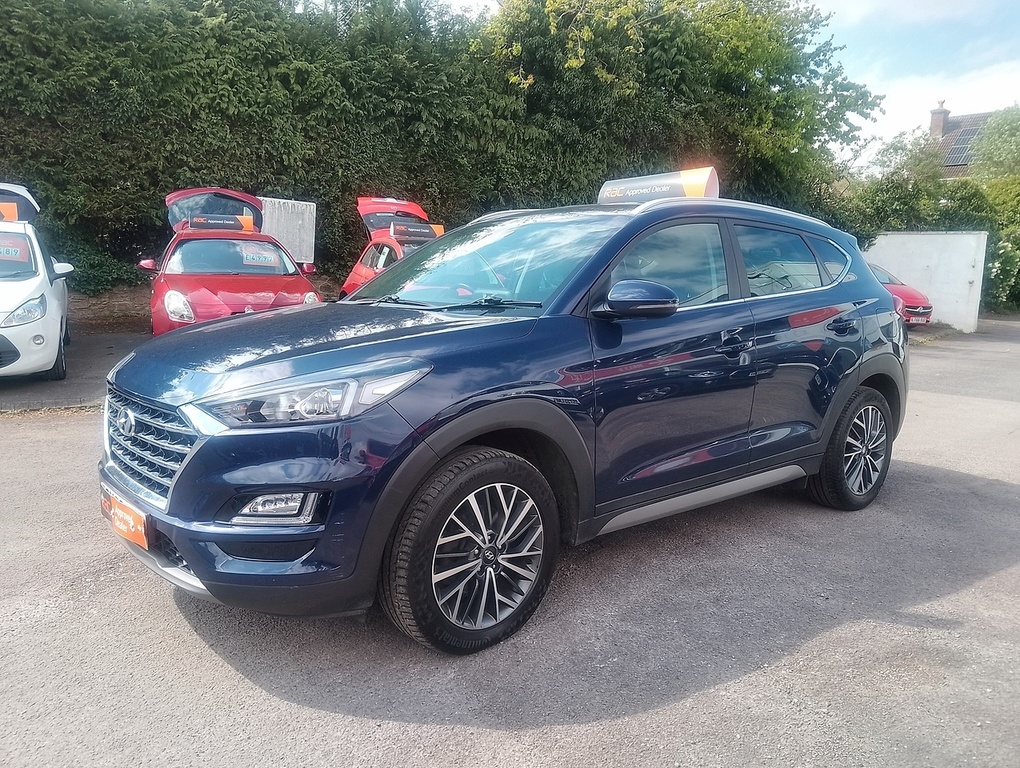 Hyundai Tucson Crdi Premium Blue #6