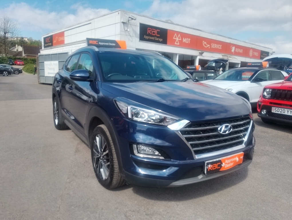 Hyundai Tucson Crdi Premium Blue #2
