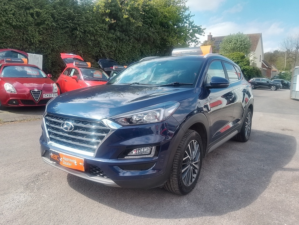 Hyundai Tucson Crdi Premium Blue #5
