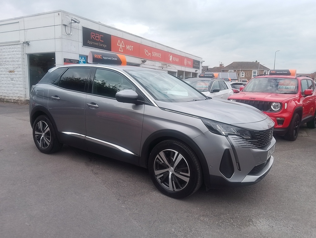 Peugeot 3008 Puretech Allure AK21MVL Grey #2
