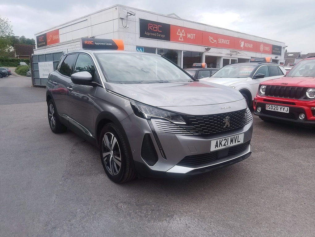 Peugeot 3008 Puretech Allure AK21MVL Grey #6