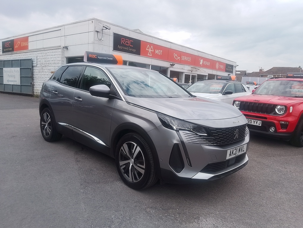 Peugeot 3008 Puretech Allure AK21MVL Grey #3