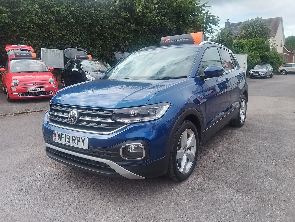 Volkswagen T-Cross Tsi Sel MF19RPY Blue #4