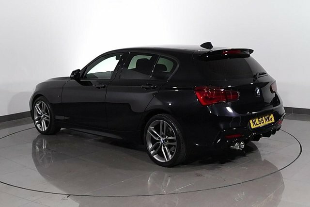 BMW 1 Series 2.0 118D M Sport Hatchback Euro NL68NWG Black #2