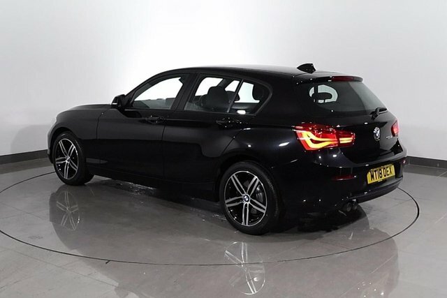 BMW 1 Series 2.0 120D Sport Hatchback Euro 6 S MT18OEX Black #2