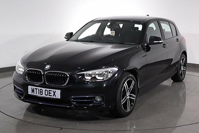 BMW 1 Series 2.0 120D Sport Hatchback Euro 6 S MT18OEX Black #5