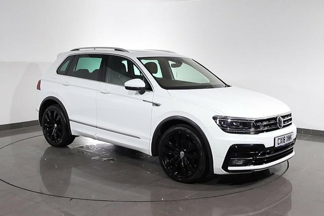 Volkswagen Tiguan 2.0 Tdi R-line Suv Dsg 4Motion Euro 6 White