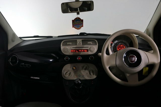 Fiat 500 1.2 Pop Star Hatchback Euro 6 S NL65OSE Black #3