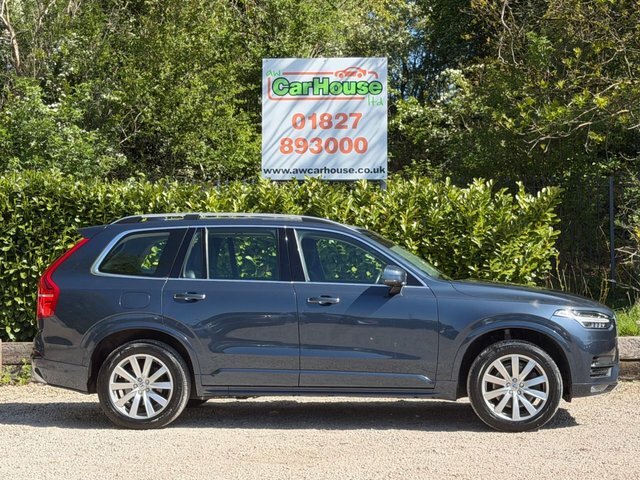 Volvo XC90 2.0 D5 Powerpulse Momentum AJ68MFA Blue #5