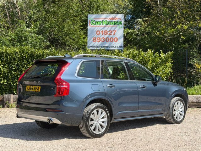 Volvo XC90 2.0 D5 Powerpulse Momentum AJ68MFA Blue #2