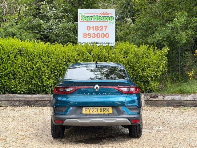 Renault Arkana 1.6 E-tech Techno Suv FY23XRK Blue #6