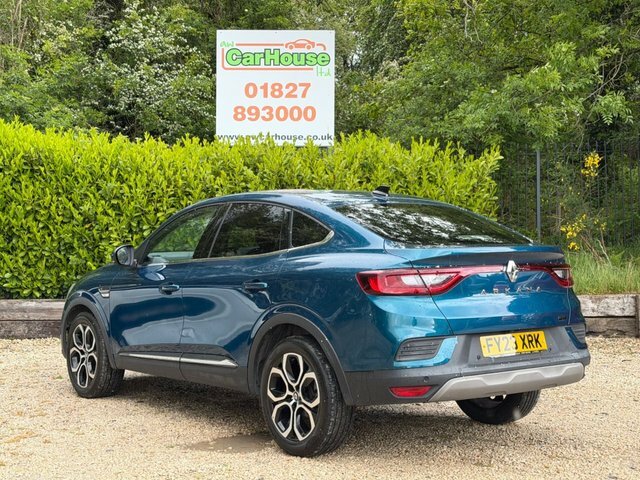 Renault Arkana 1.6 E-tech Techno Suv FY23XRK Blue #3
