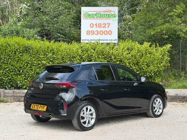 Vauxhall Corsa 1.2 Turbo Sri Nav EX70PYF Black #2