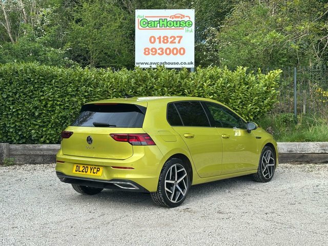 Volkswagen Golf 1.5 Etsi Mhev Style DL20YCP Yellow #2