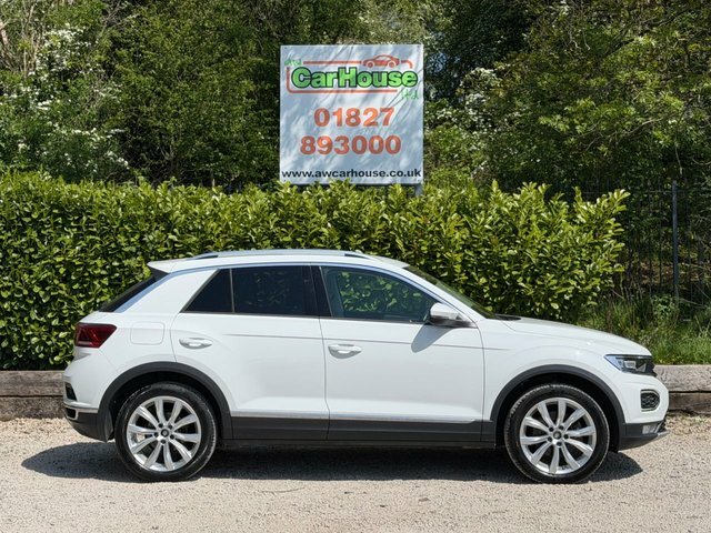 Volkswagen T-Roc 2.0 Tdi Sel Suv FE68CCZ White #5