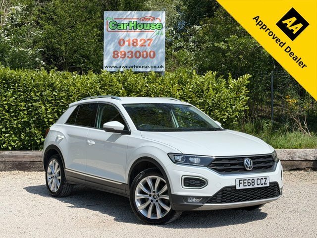 Volkswagen T-Roc 2.0 Tdi Sel Suv White