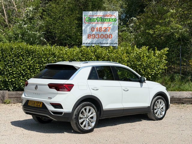 Volkswagen T-Roc 2.0 Tdi Sel Suv FE68CCZ White #2