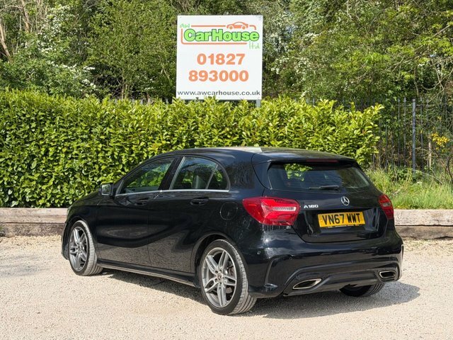 Mercedes-Benz A Class 1.6 A180 Amg Line VN67WWT Black #3
