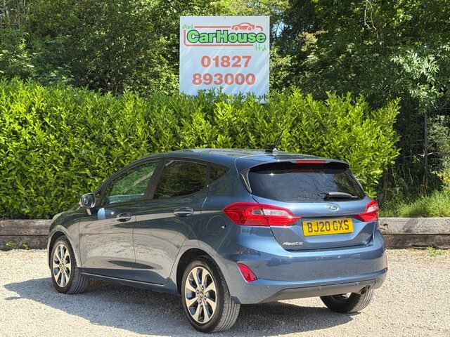 Ford Fiesta 1.0T Ecoboost Trend Hatchback BJ20GXS Blue #3