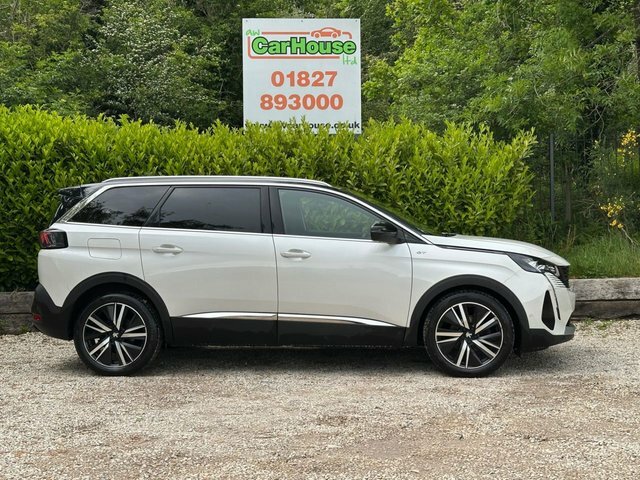 Peugeot 5008 1.5 Bluehdi Gt Premium AF21CMV White #6