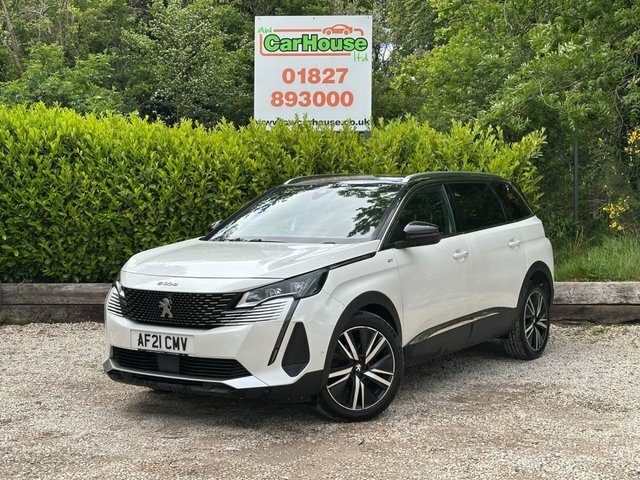 Peugeot 5008 1.5 Bluehdi Gt Premium AF21CMV White #4