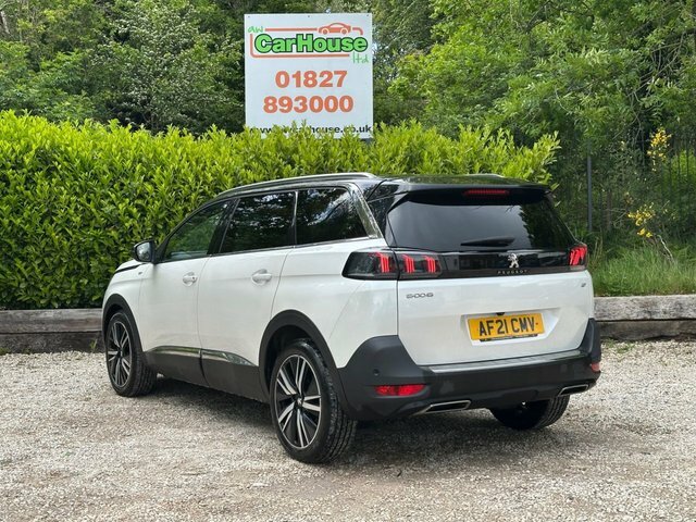 Peugeot 5008 1.5 Bluehdi Gt Premium AF21CMV White #2