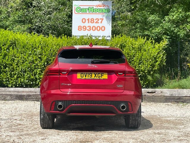 Jaguar E-Pace 2.0 D180 R-dynamic Se OV19XGF Red #5