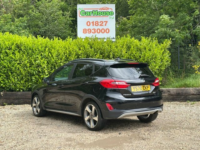 Ford Fiesta 1.0T Ecoboost Mhev Active YS70EKP Black #2