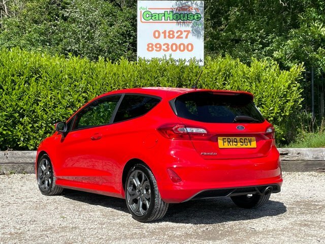 Ford Fiesta 1.0T Ecoboost Gpf St-line FR19SGV Red #6