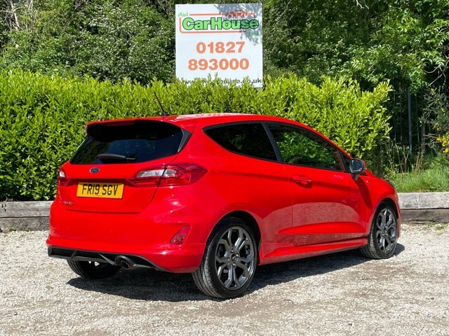 Ford Fiesta 1.0T Ecoboost Gpf St-line FR19SGV Red #3