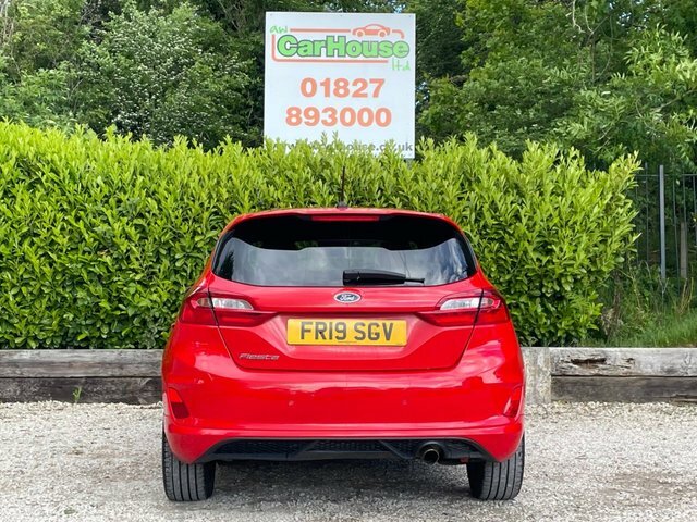 Ford Fiesta 1.0T Ecoboost Gpf St-line FR19SGV Red #4