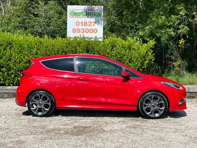 Ford Fiesta 1.0T Ecoboost Gpf St-line FR19SGV Red #2