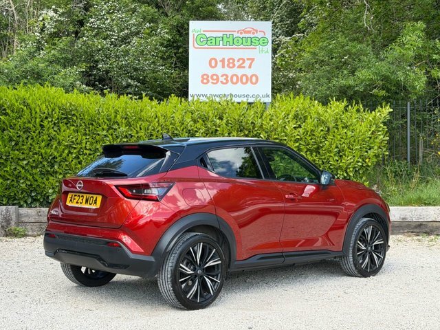 Nissan Juke 1.0 Dig-t Tekna Suv AF23WOA Red #2