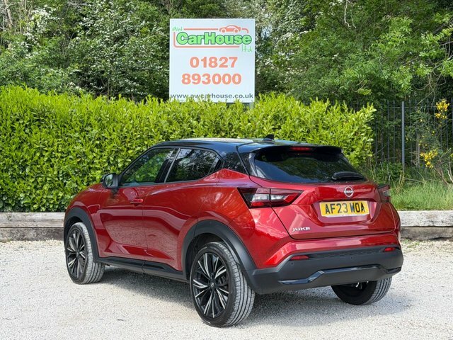 Nissan Juke 1.0 Dig-t Tekna Suv AF23WOA Red #3