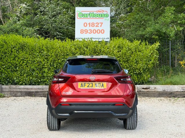 Nissan Juke 1.0 Dig-t Tekna Suv AF23WOA Red #6