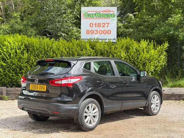 Nissan Qashqai 1.2 Dig-t Acenta Suv SD65OVA Black #2