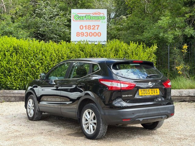 Nissan Qashqai 1.2 Dig-t Acenta Suv SD65OVA Black #3
