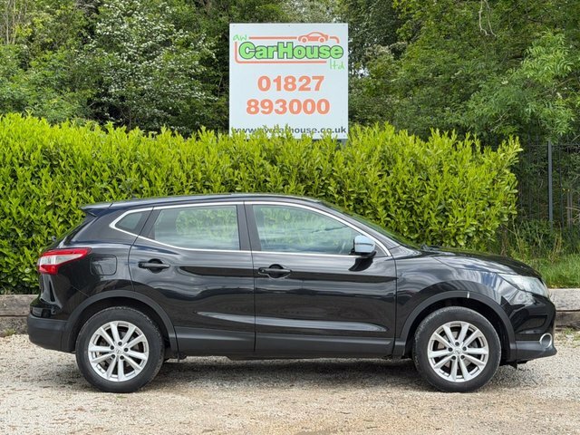 Nissan Qashqai 1.2 Dig-t Acenta Suv SD65OVA Black #5