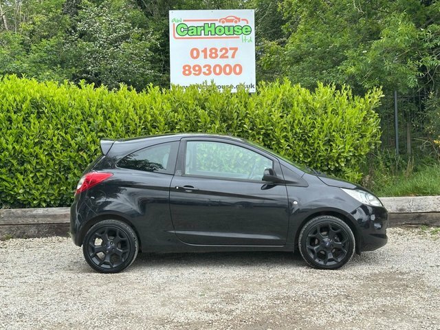 Ford KA 1.2 Zetec Black Edition KU16EWX Black #6