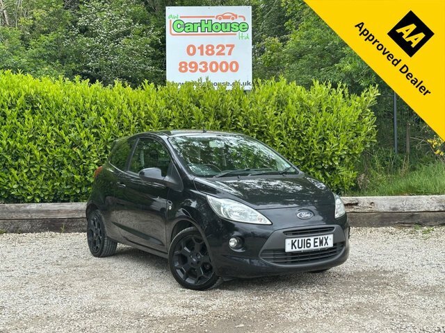Ford KA 1.2 Zetec Black Edition Black