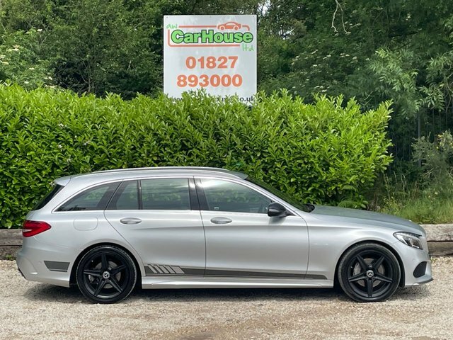 Mercedes-Benz C Class 2.1 C220d Nightfall Edition GU68EOR Silver #5