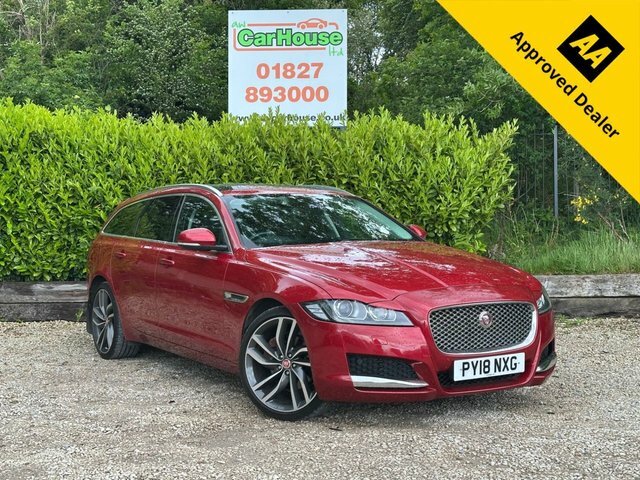 Jaguar XF 2.0D Portfolio Sportbrake Red