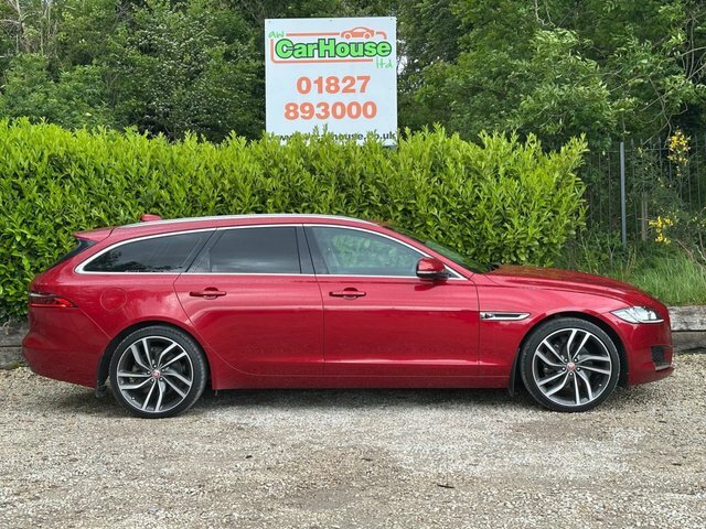 Jaguar XF 2.0D Portfolio Sportbrake PY18NXG Red #6