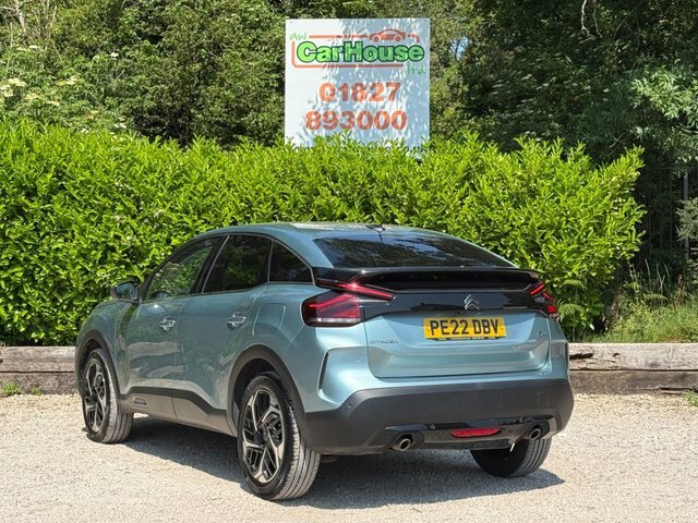 Citroen C4 1.2 Puretech Shine Hatchback PE22DBV Blue #4