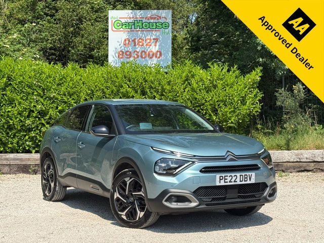 Citroen C4 1.2 Puretech Shine Hatchback PE22DBV Blue #2