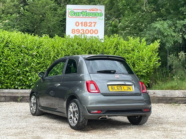 Fiat 500 1.2 Rock Star Hatchback BL69LJN Grey #3