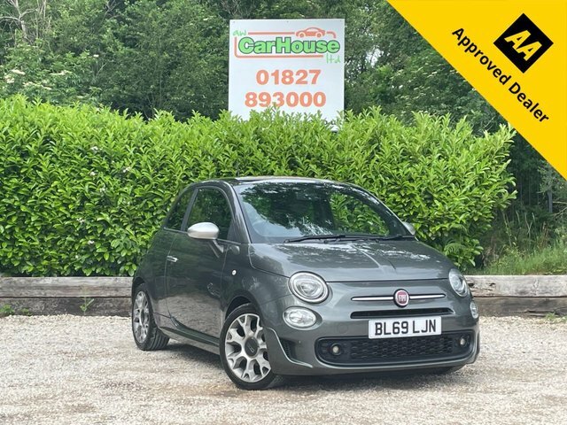 Fiat 500 1.2 Rock Star Hatchback Grey