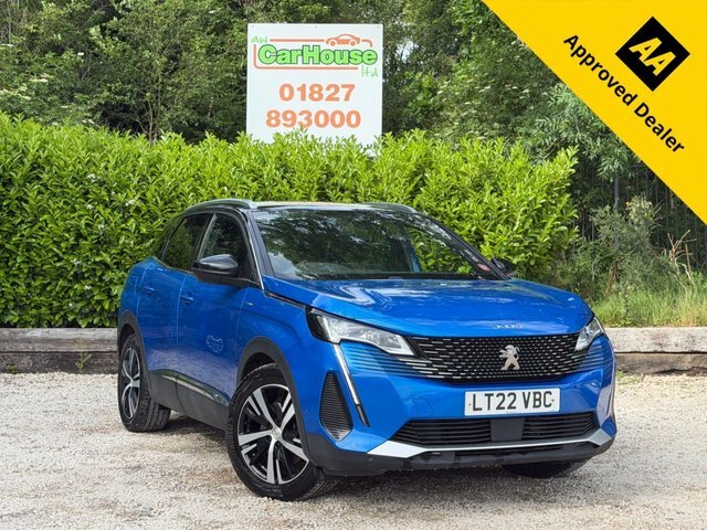 Peugeot 3008 1.6 13.2Kwh Gt Suv Blue